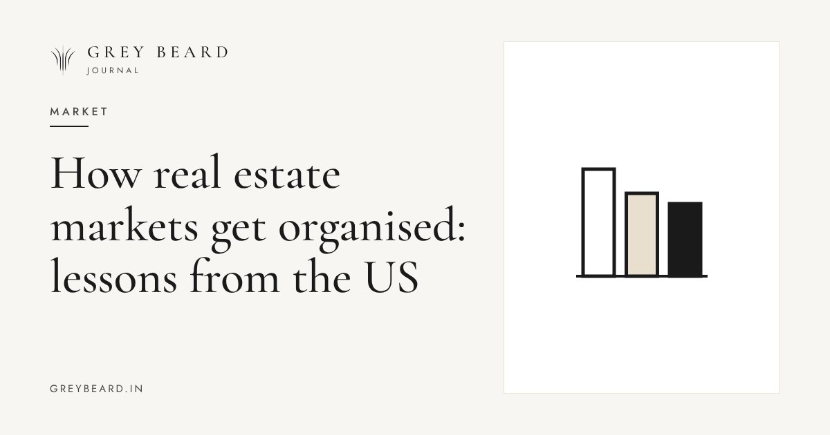 How real estate markets get organised: lessons from the US article cover