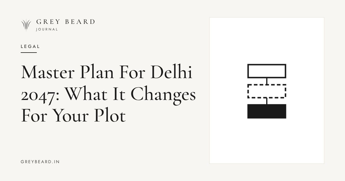 Master Plan For Delhi 2047: What It Changes For Your Plot article cover