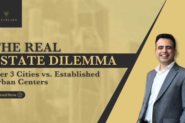 The Real Estate Dilemma Tier 3 Cities vs. Established Urban Centers Real Esate Ashutosh bogra Grey Beard